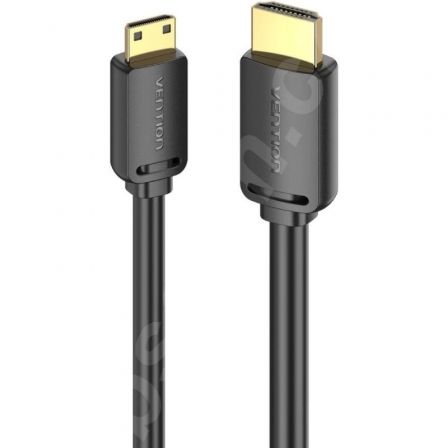 Vention Cable HDMI 4K AGHBG HDMI Macho a Mini HDMI Macho 1,5 m Negro
